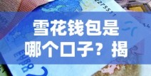 雪花钱包是哪个口子？揭秘这个贷款平台的真实使用体验