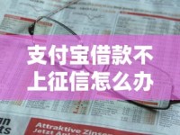 支付宝借款不上征信怎么办？这些方法或许能帮到你