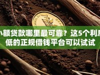 小额贷款哪里最可靠？这5个利息低的正规借钱平台可以试试
