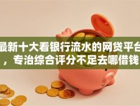 最新十大看银行流水的网贷平台，专治综合评分不足去哪借钱
