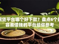 网贷平台哪个好下款？盘点6个最容易借钱的平台给你参考
