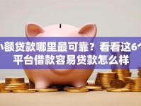 小额贷款哪里最可靠？看看这6个平台借款容易贷款怎么样