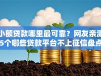 小额贷款哪里最可靠？网友亲测5个哪些贷款平台不上征信盘点