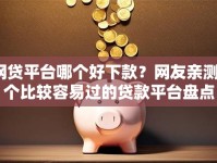 网贷平台哪个好下款？网友亲测6个比较容易过的贷款平台盘点