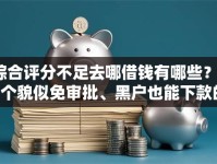 综合评分不足去哪借钱有哪些？10个貌似免审批、黑户也能下款的口子合集