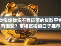 类似你我贷不查征信的贷款平台有哪些？审核宽松的口子推荐