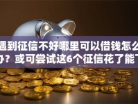 遇到征信不好哪里可以借钱怎么办？或可尝试这6个征信花了能下款的平台