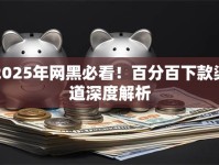 2025年网黑必看！百分百下款渠道深度解析