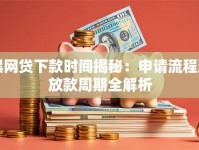 黑网贷下款时间揭秘：申请流程到放款周期全解析