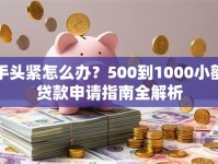 手头紧怎么办？500到1000小额贷款申请指南全解析