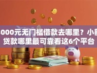 3000元无门槛借款去哪里？小额贷款哪里最可靠看这6个平台