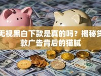 无视黑白下款是真的吗？揭秘贷款广告背后的猫腻