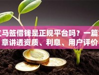 立马签借钱是正规平台吗？一篇文章讲透资质、利息、用户评价