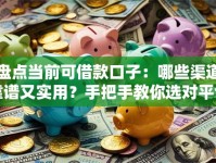 盘点当前可借款口子：哪些渠道靠谱又实用？手把手教你选对平台