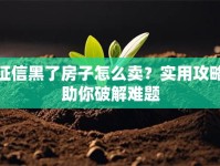 征信黑了房子怎么卖？实用攻略助你破解难题