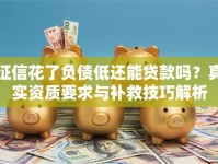 征信花了负债低还能贷款吗？真实资质要求与补救技巧解析