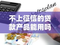 不上征信的贷款产品能用吗？风险、利弊与避坑指南全解析