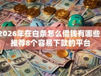 2026年在白条怎么借钱有哪些？推荐8个容易下款的平台