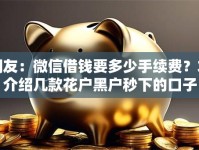 网友：微信借钱要多少手续费？求介绍几款花户黑户秒下的口子