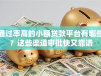 通过率高的小额贷款平台有哪些？这些渠道审批快又靠谱