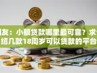 网友：小额贷款哪里最可靠？求介绍几款18周岁可以贷款的平台