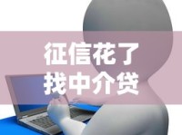 征信花了找中介贷款靠谱吗？中介渠道的利弊解析