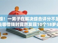 惊！一男子在解决综合评分不足去哪借钱时竟然发现10个18岁必下款的网贷app，事后分享了出来