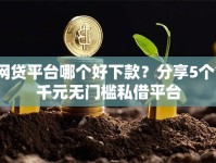 网贷平台哪个好下款？分享5个7千元无门槛私借平台