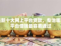 最新十大网上平台贷款，专治哪个平台借钱最容易通过