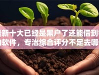 最新十大已经是黑户了还能借到钱的软件，专治综合评分不足去哪借钱