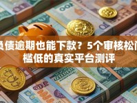 负债逾期也能下款？5个审核松门槛低的真实平台测评