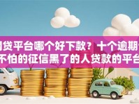 网贷平台哪个好下款？十个逾期也不怕的征信黑了的人贷款的平台