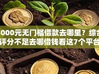 4000元无门槛借款去哪里？综合评分不足去哪借钱看这7个平台