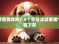 好借钱咋样？6个平台试试看哪个能下款