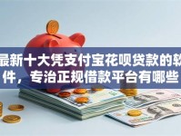最新十大凭支付宝花呗贷款的软件，专治正规借款平台有哪些