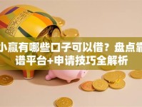 小赢有哪些口子可以借？盘点靠谱平台+申请技巧全解析