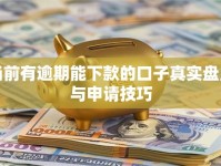 当前有逾期能下款的口子真实盘点与申请技巧
