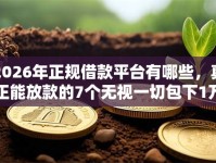 2026年正规借款平台有哪些，真正能放款的7个无视一切包下1万的贷款推荐