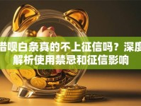 借呗白条真的不上征信吗？深度解析使用禁忌和征信影响