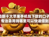 最新十大苹果手机包下款的口子，专治急用钱哪里可以快速借到