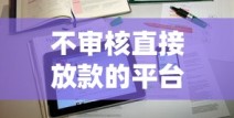 不审核直接放款的平台哪家强？最新贷款平台排行榜大揭秘！