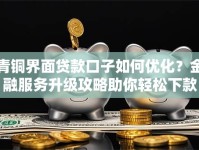 青铜界面贷款口子如何优化？金融服务升级攻略助你轻松下款