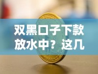 双黑口子下款放水中？这几个关键点你必须知道！