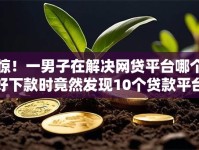 惊！一男子在解决网贷平台哪个好下款时竟然发现10个贷款平台公司，事后分享了出来