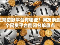 正规借款平台有哪些？网友亲测7个网贷平台倒闭名单盘点