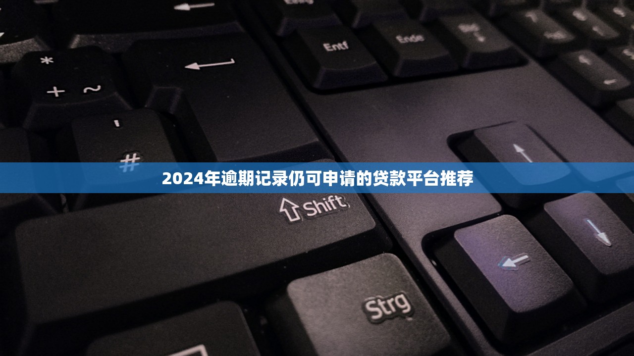 2024年逾期记录仍可申请的贷款平台推荐
