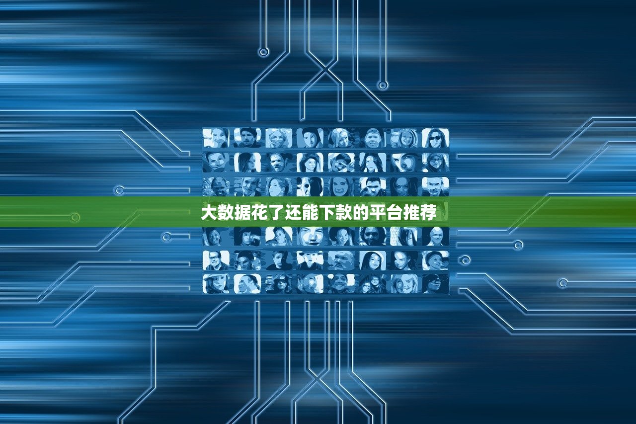 大数据花了还能下款的平台推荐