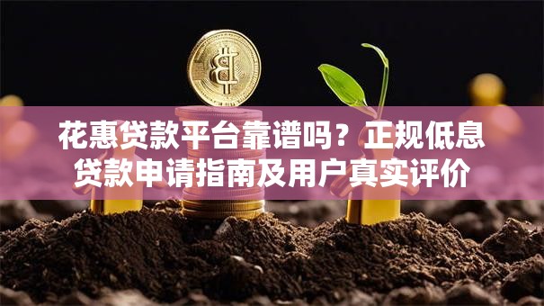花惠贷款平台靠谱吗？正规低息贷款申请指南及用户真实评价