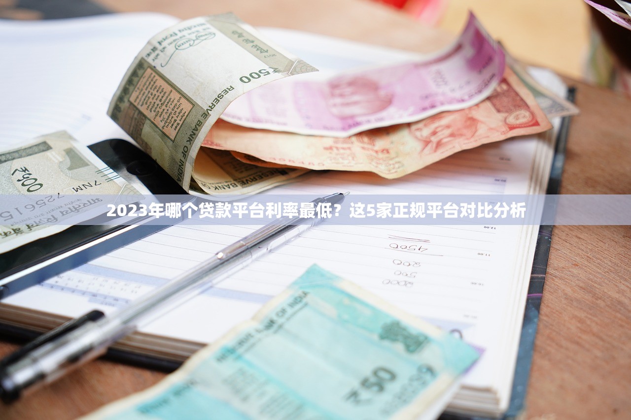 2023年哪个贷款平台利率最低？这5家正规平台对比分析