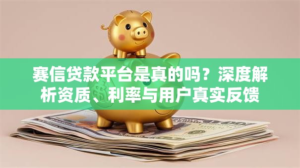 赛信贷款平台是真的吗？深度解析资质、利率与用户真实反馈